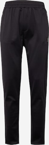 Hummel Slimfit Sportovní kalhoty – černá: přední strana