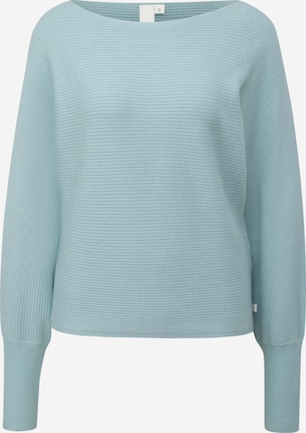 QS - Pullover em azul: frente