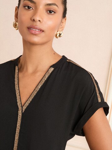 love & roses Blouse in Black