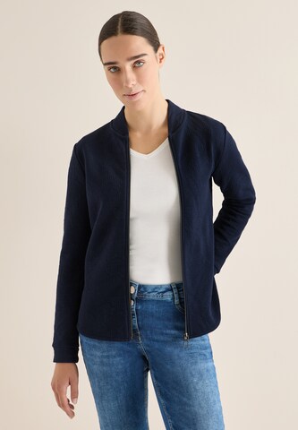 CECIL Between-Season Jacket in Blue: front