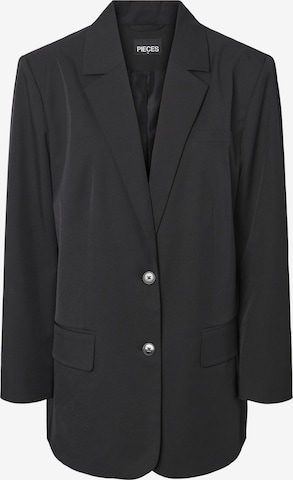 Blazer PIECES en noir : devant