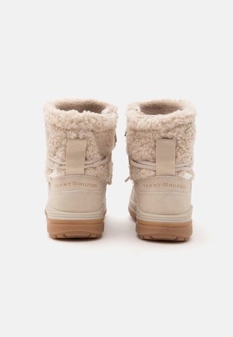 TOMMY HILFIGER Snöboots i beige