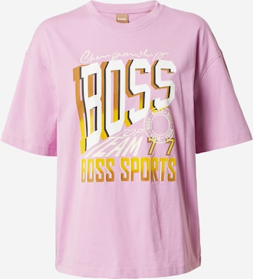 BOSS Orange T-shirt 'Evarsy' i rosa: framsida