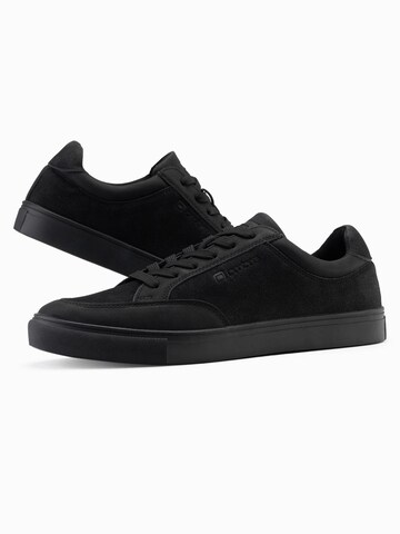 Ombre Platform trainers in Black
