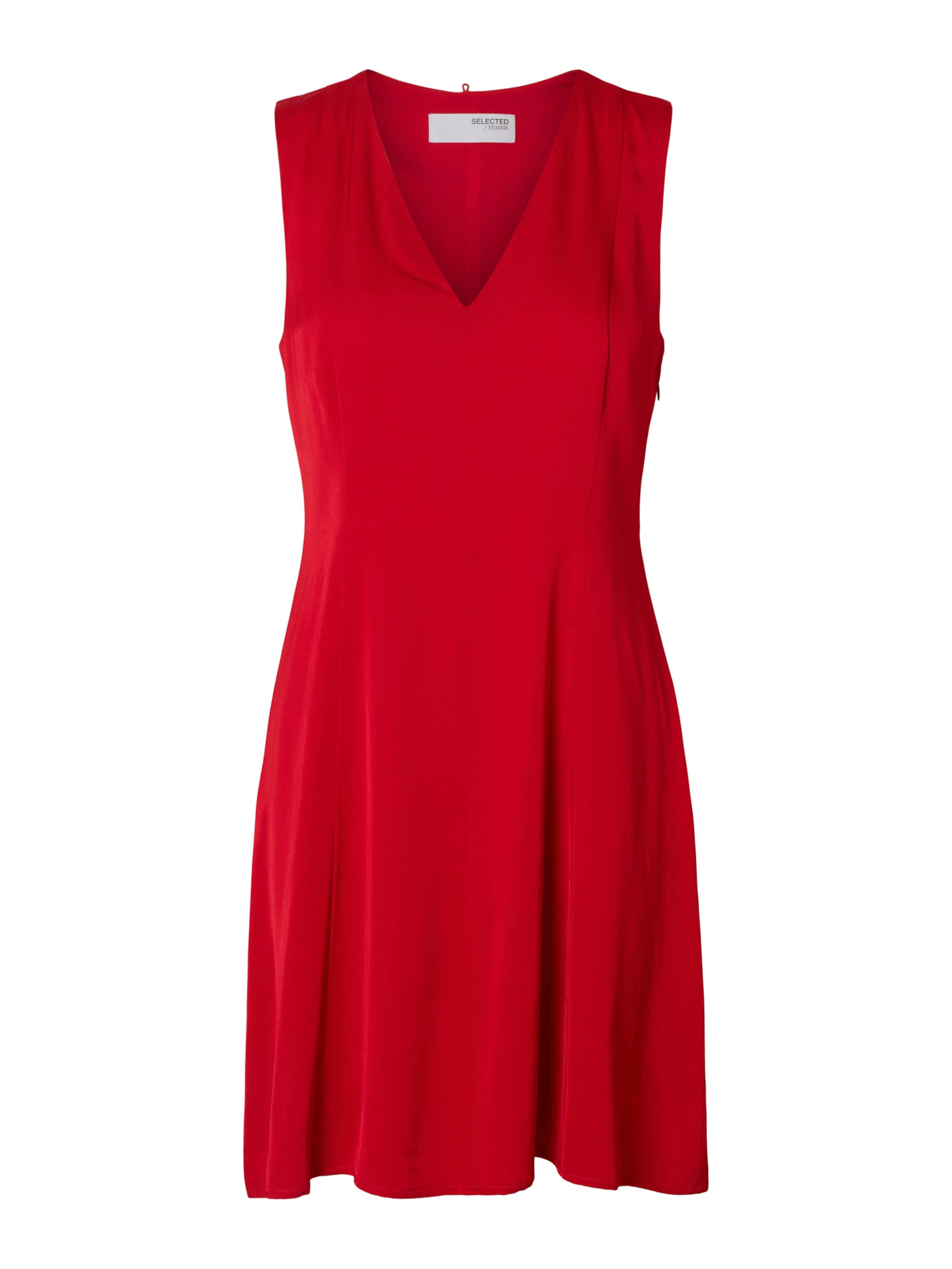Abito 'SLFLEONORE' di SELECTED in rosso: frontale