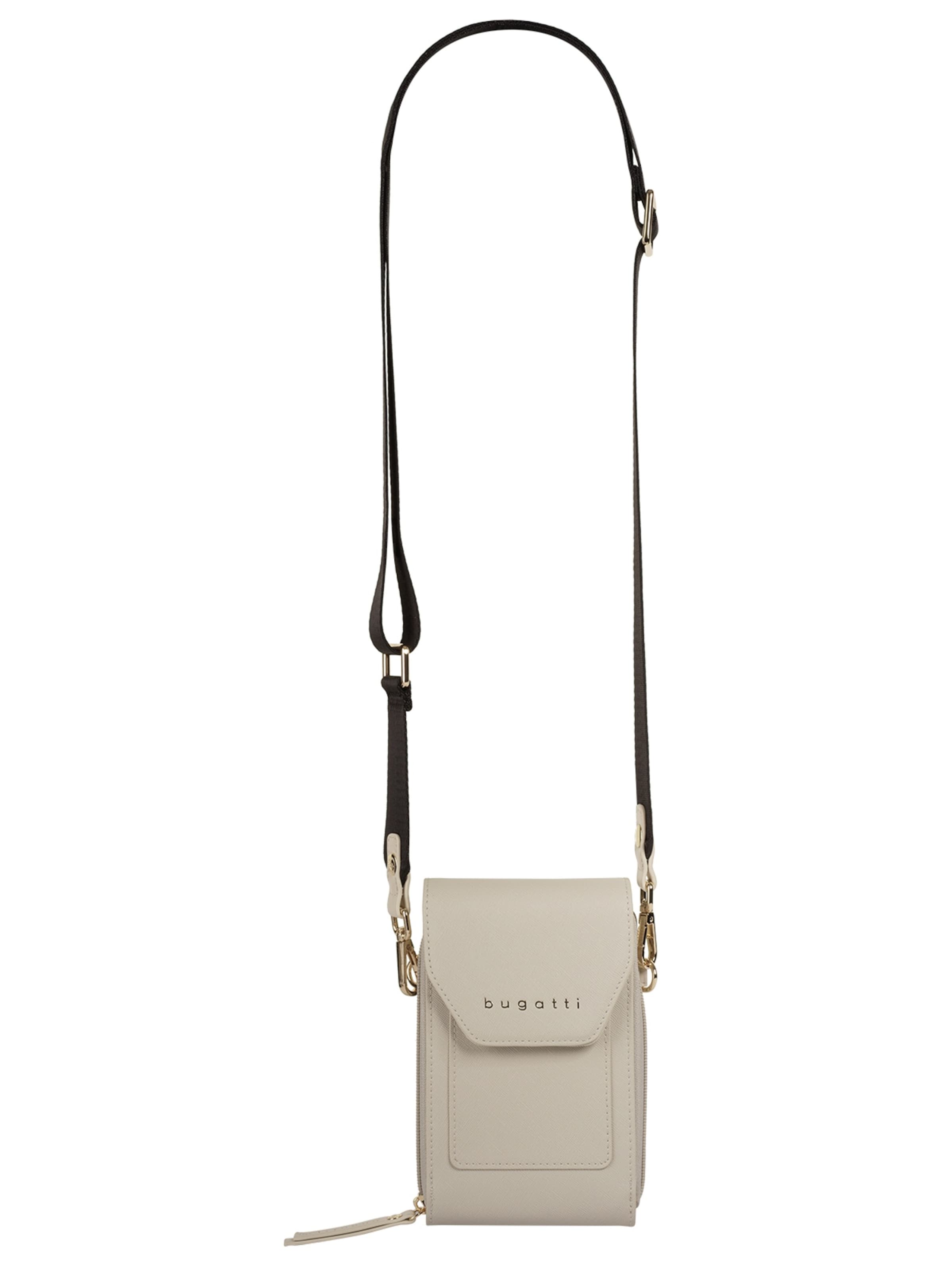 bugatti Wallet 'ELLA SAFFIANO' in Beige