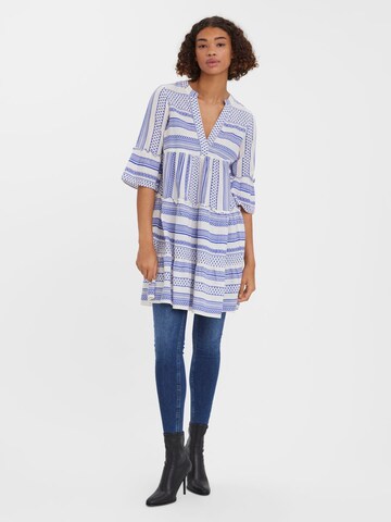 VERO MODA Платье-рубашка в Белый