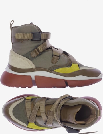 Chloé Sneaker 38 in Grün: Vorderseite