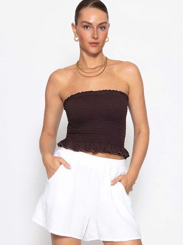 SASSYCLASSY Top in Brown