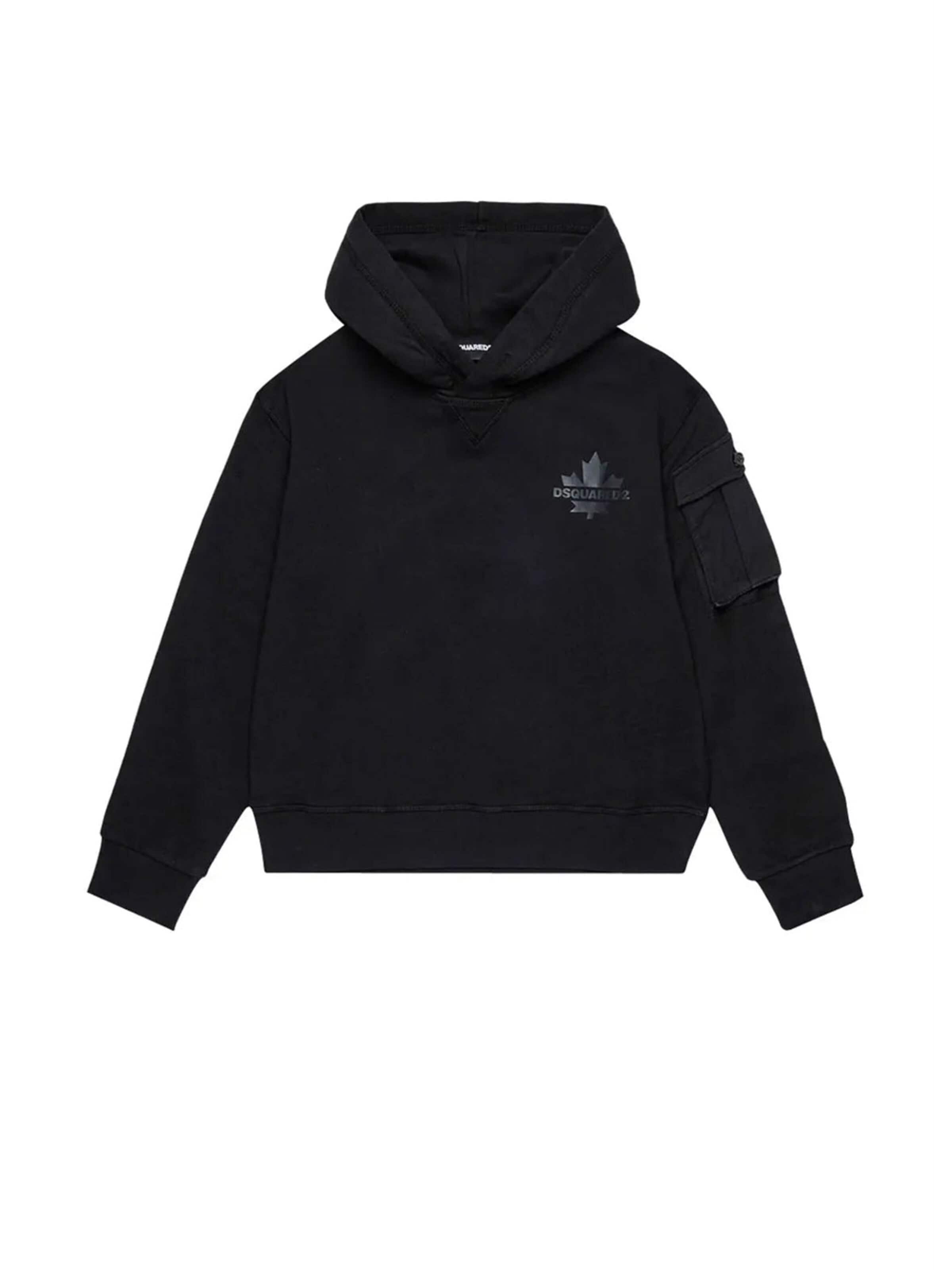 DSQUARED2 Sweatshirt in Black: front