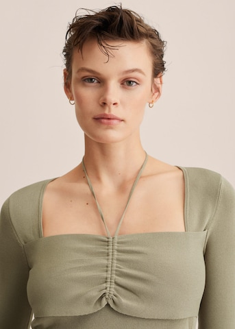 Pull-over 'Malefica' MANGO en vert