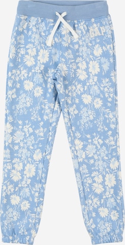 GAP Tapered Broek in Blauw: voorkant