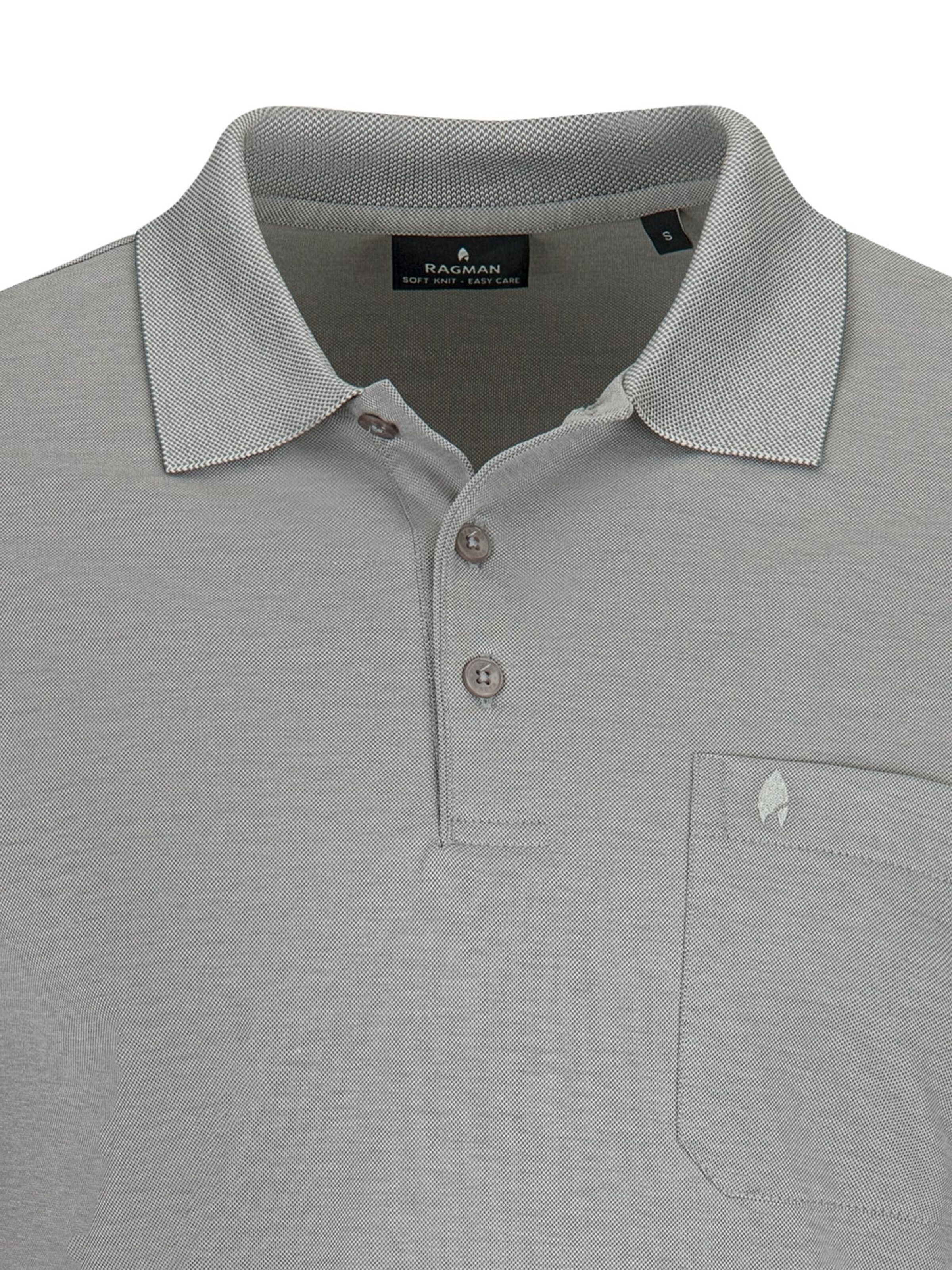 Ragman Shirt 'Basic' in Grey