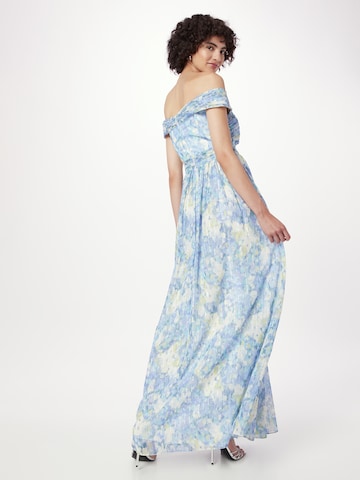 Adrianna Papell Večerna obleka | modra barva