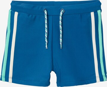 NAME IT Board Shorts 'Zanas' in Blue: front