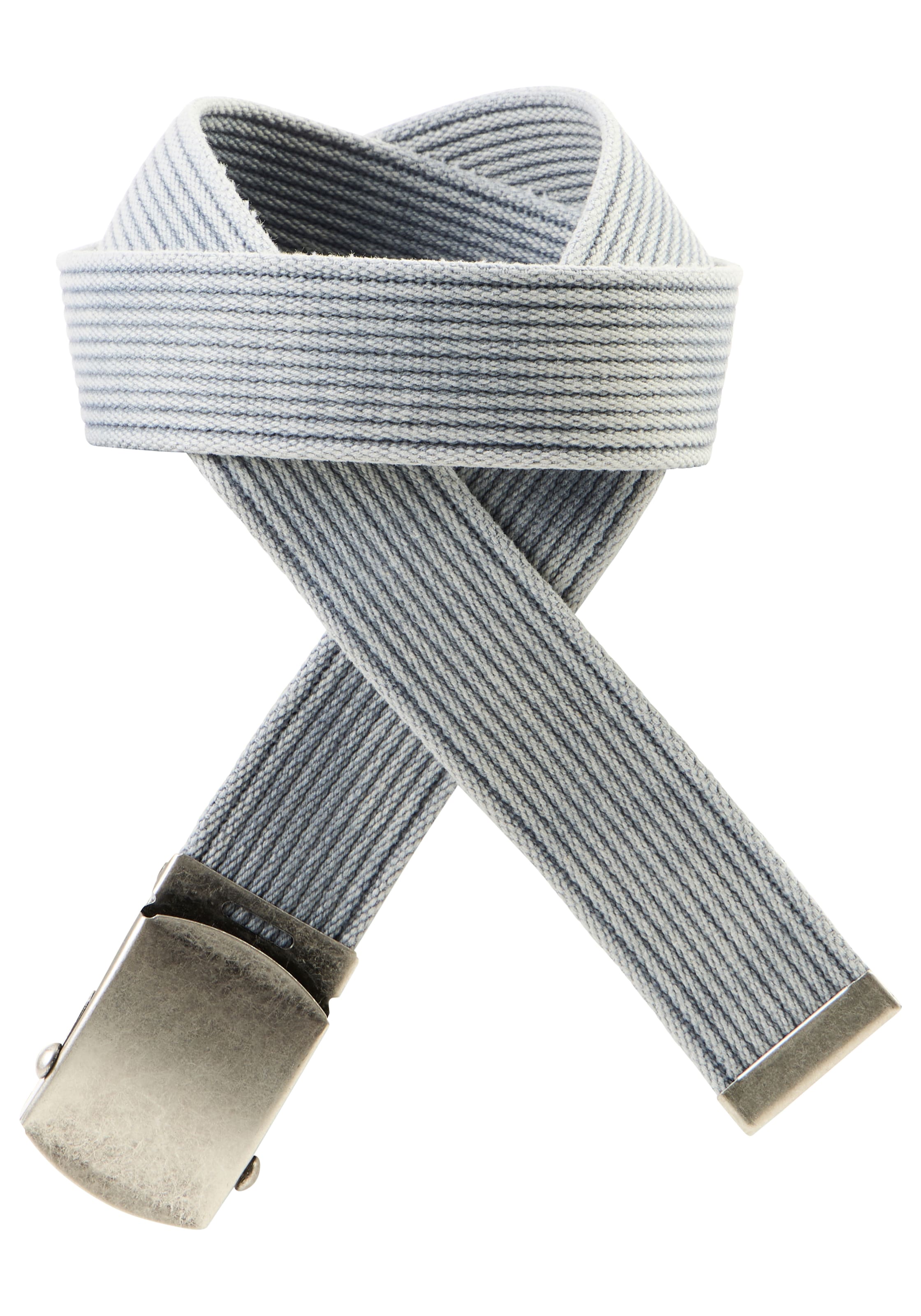 Man's World Gürtel in Grau: Vorderseite