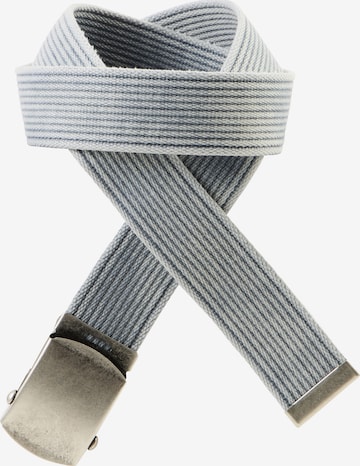 Man's World Belt in Grey: front