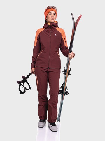 Schöffel Outdoorjas 'Softshell Jacket Kals L' in Rood