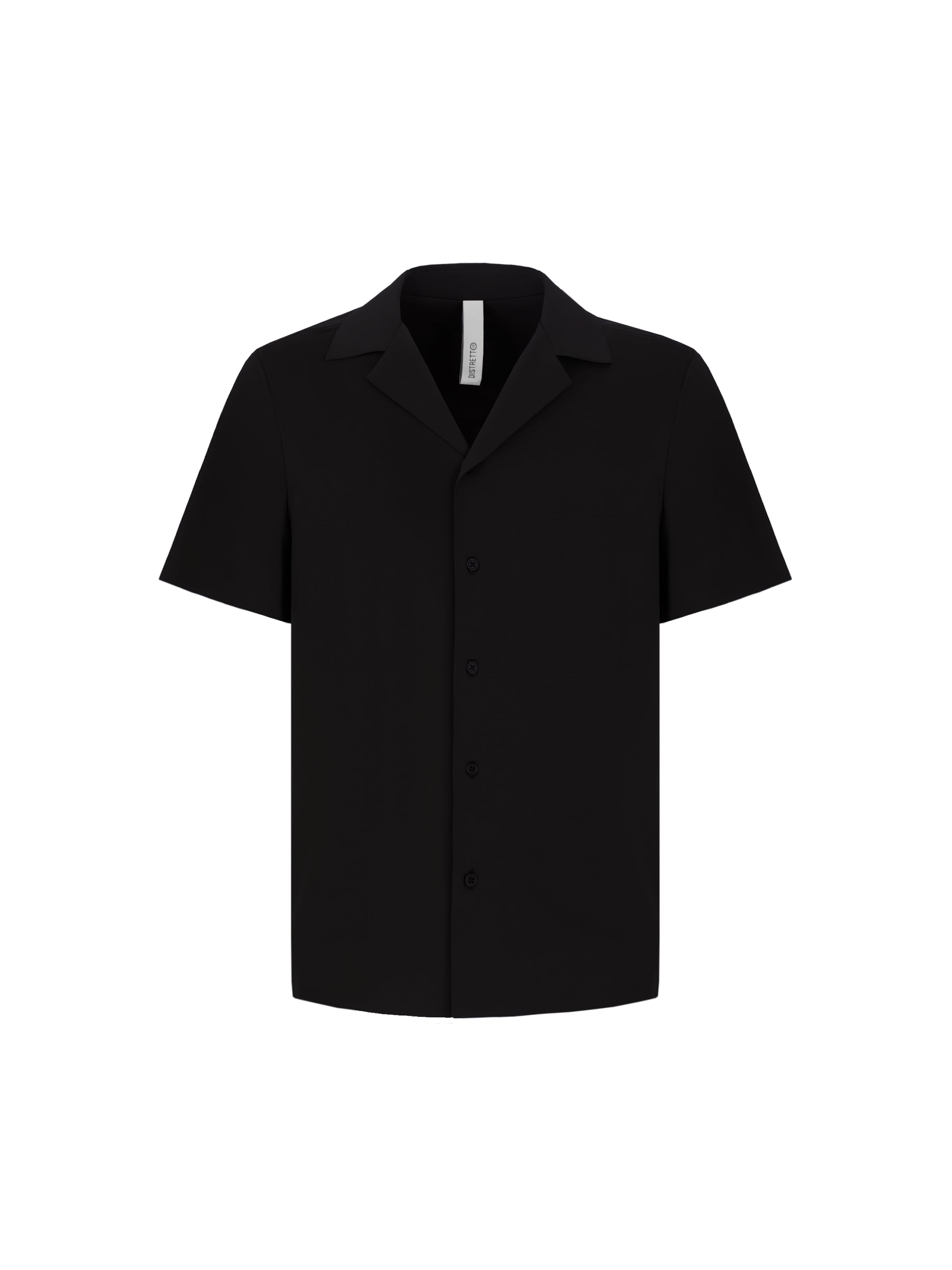 Camicia 'High-Perform 12 Active' di Distretto12 in nero: frontale