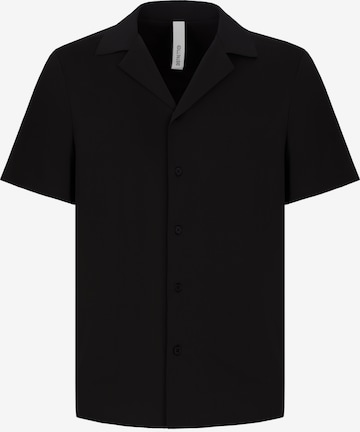 Camicia 'High-Perform 12 Active' di Distretto12 in nero: frontale