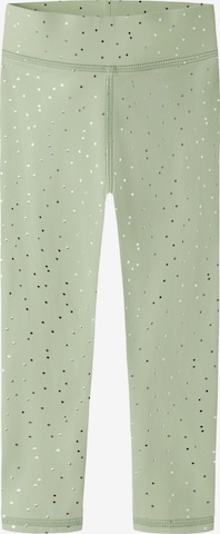 NAME IT - Leggings en verde: frente