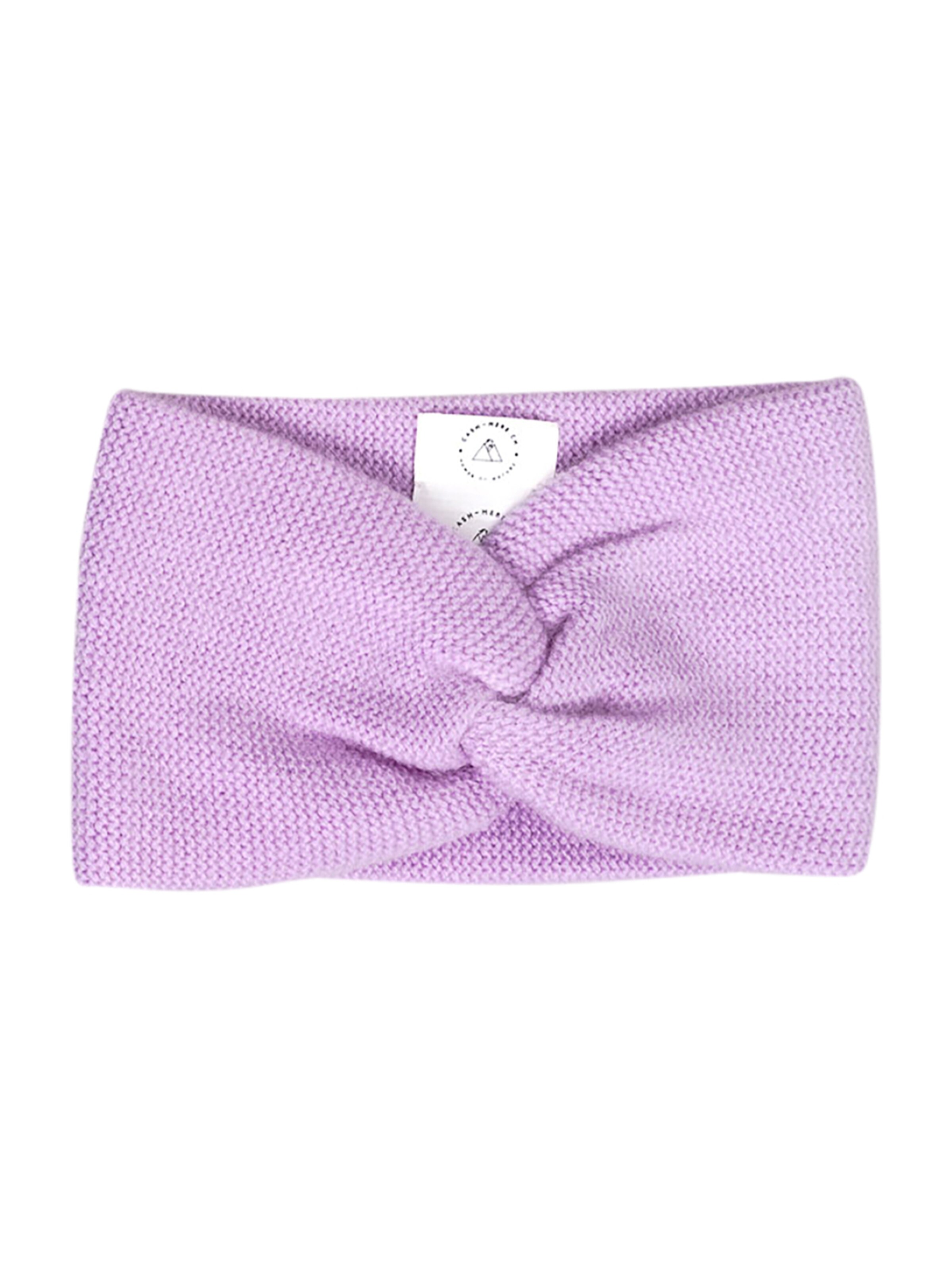 CASH-MERE.CH Otsanauha värissä lila: etupuoli