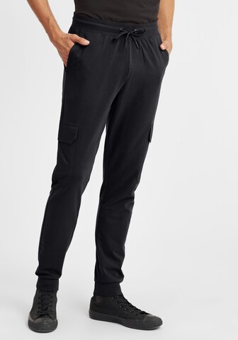 !Solid Tapered Broek 'Jory' in Zwart: voorkant