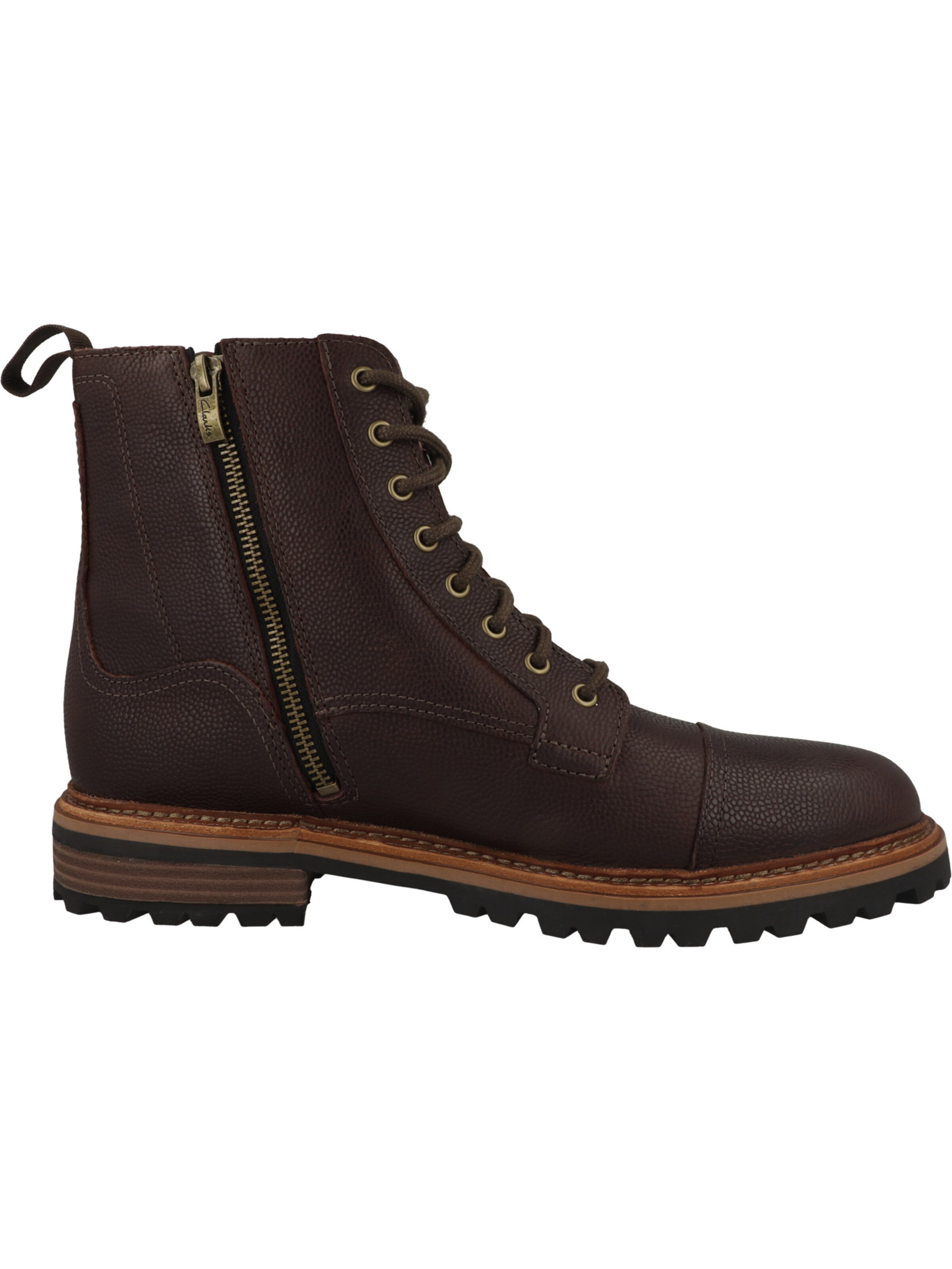 Bottines à lacets ' Clarkridge Hi ' CLARKS en marron