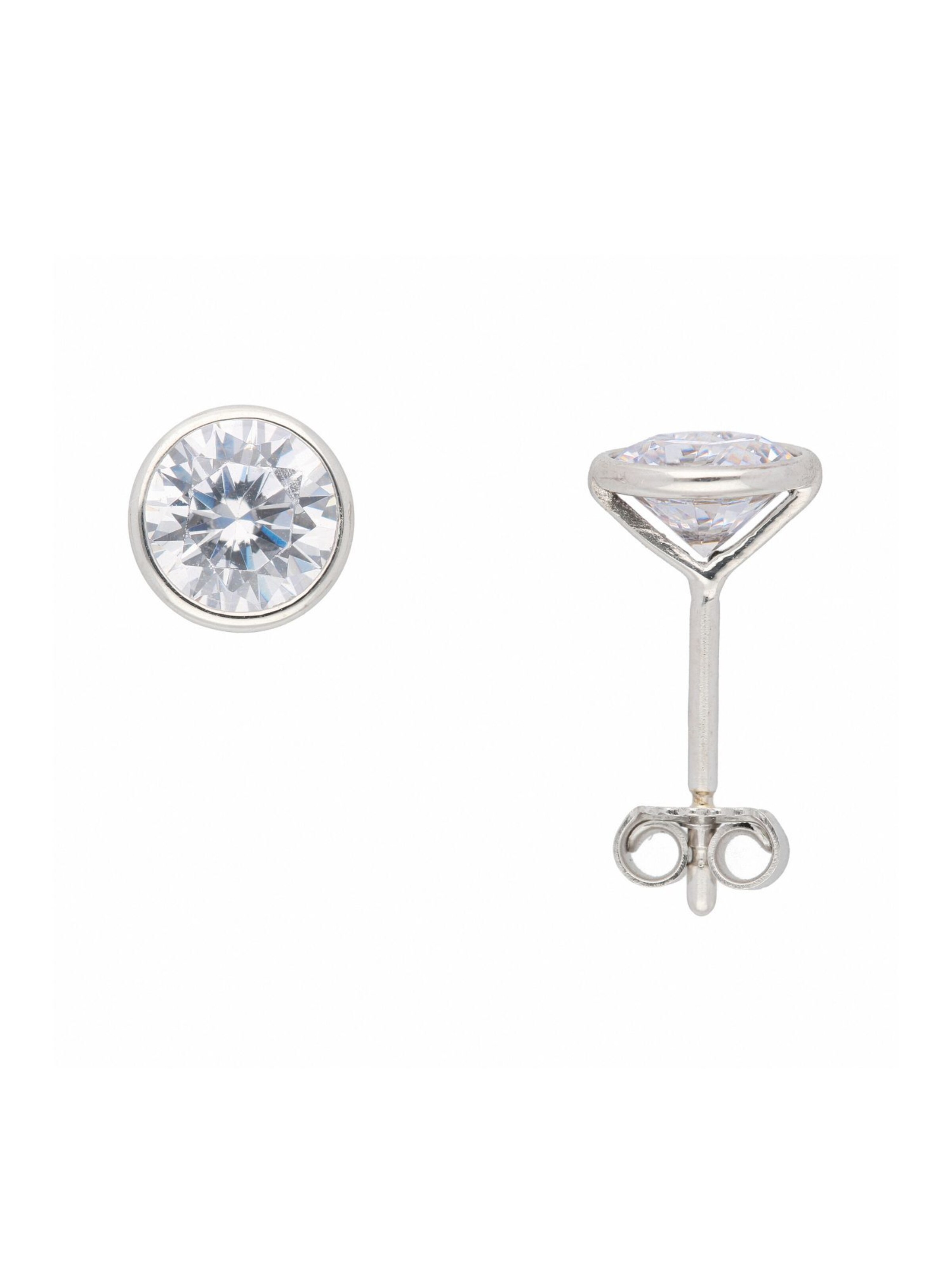 Adelia´s Ohrringe in Silber: Vorderseite