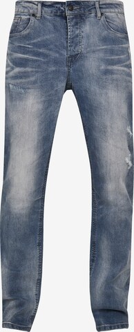 Brandit Regular Jeans 'Will' in Blauw: voorkant