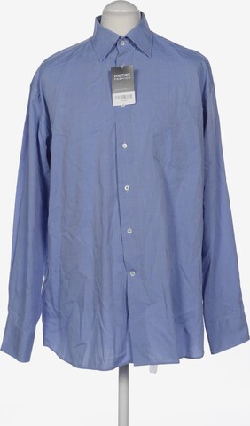 Jacques Britt Button Up Shirt in XL in Blue: front