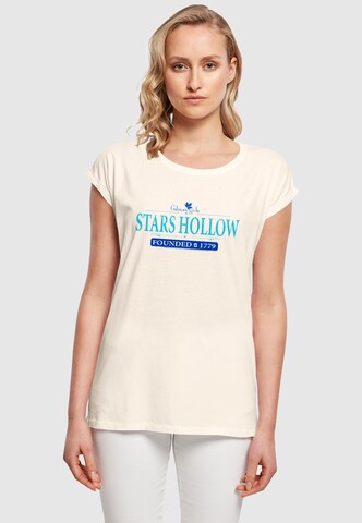 T-shirt ABSOLUTE CULT en beige : devant