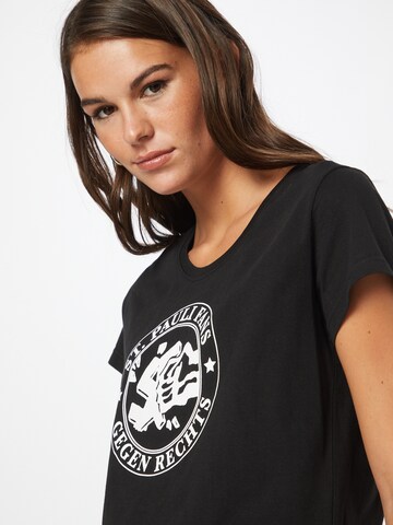 T-shirt FC St. Pauli en noir