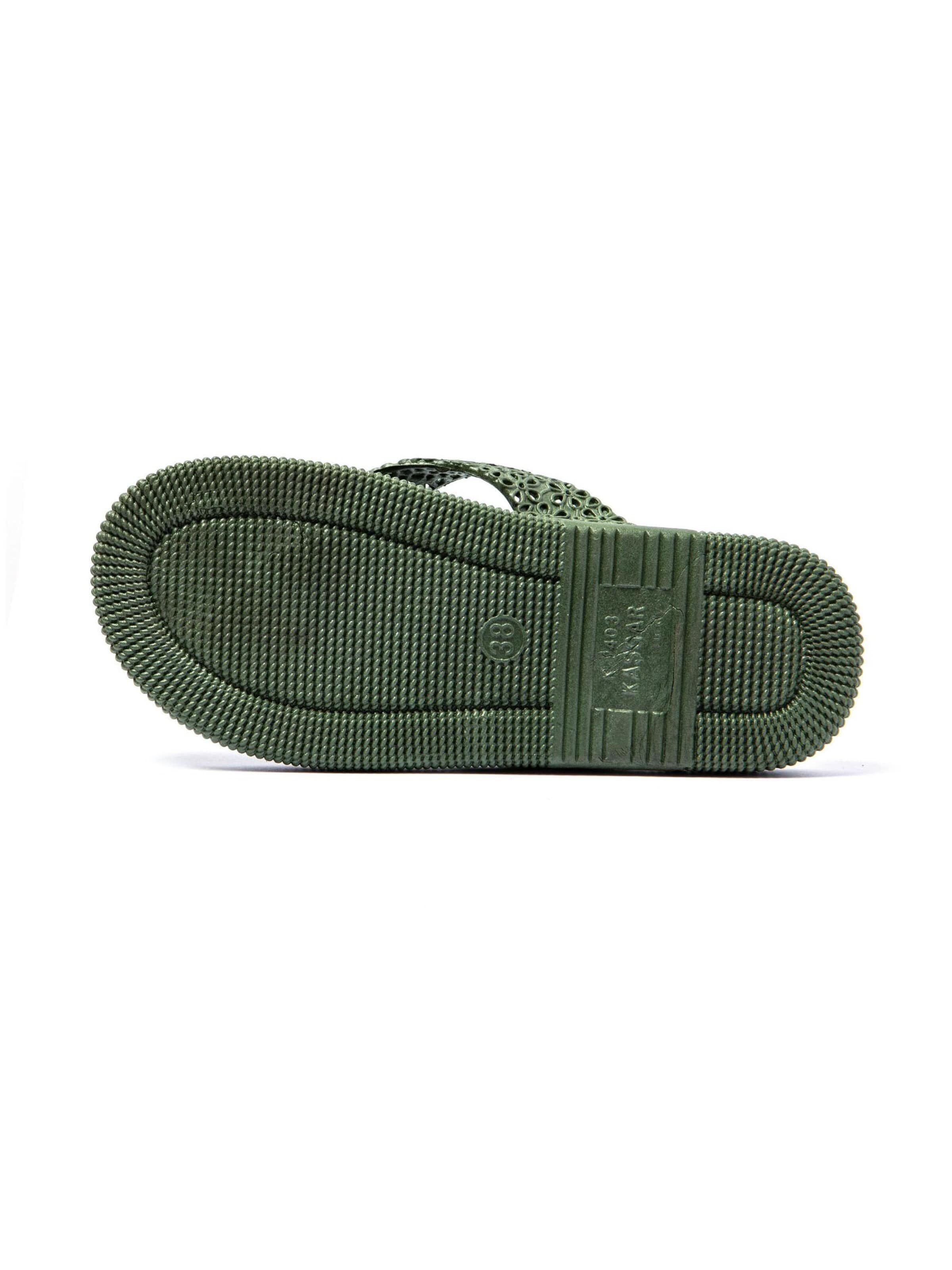 Brasileras - Sandalias de dedo 'Flopee' en verde