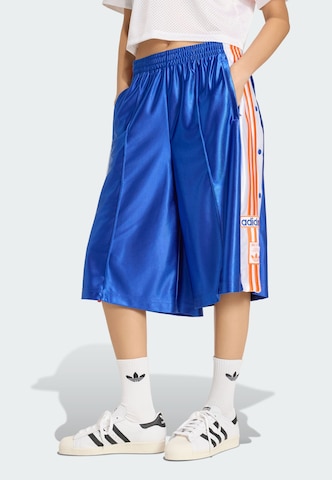 ADIDAS ORIGINALS Wide leg Broek 'Adibreak' in Blauw: voorkant
