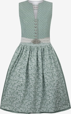 STOCKERPOINT Dirndl in Grün: Vorderseite