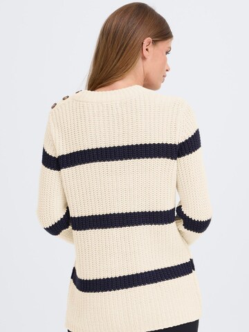 Pullover 'KANNA' di Oxmo in bianco