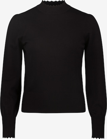 Pullover di zero in nero: frontale