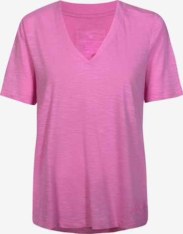 T-shirt 'Cristin' LIEBLINGSSTÜCK en rose : devant
