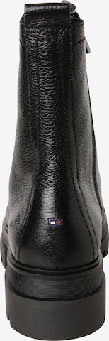 TOMMY HILFIGER - Botines con cordones en negro