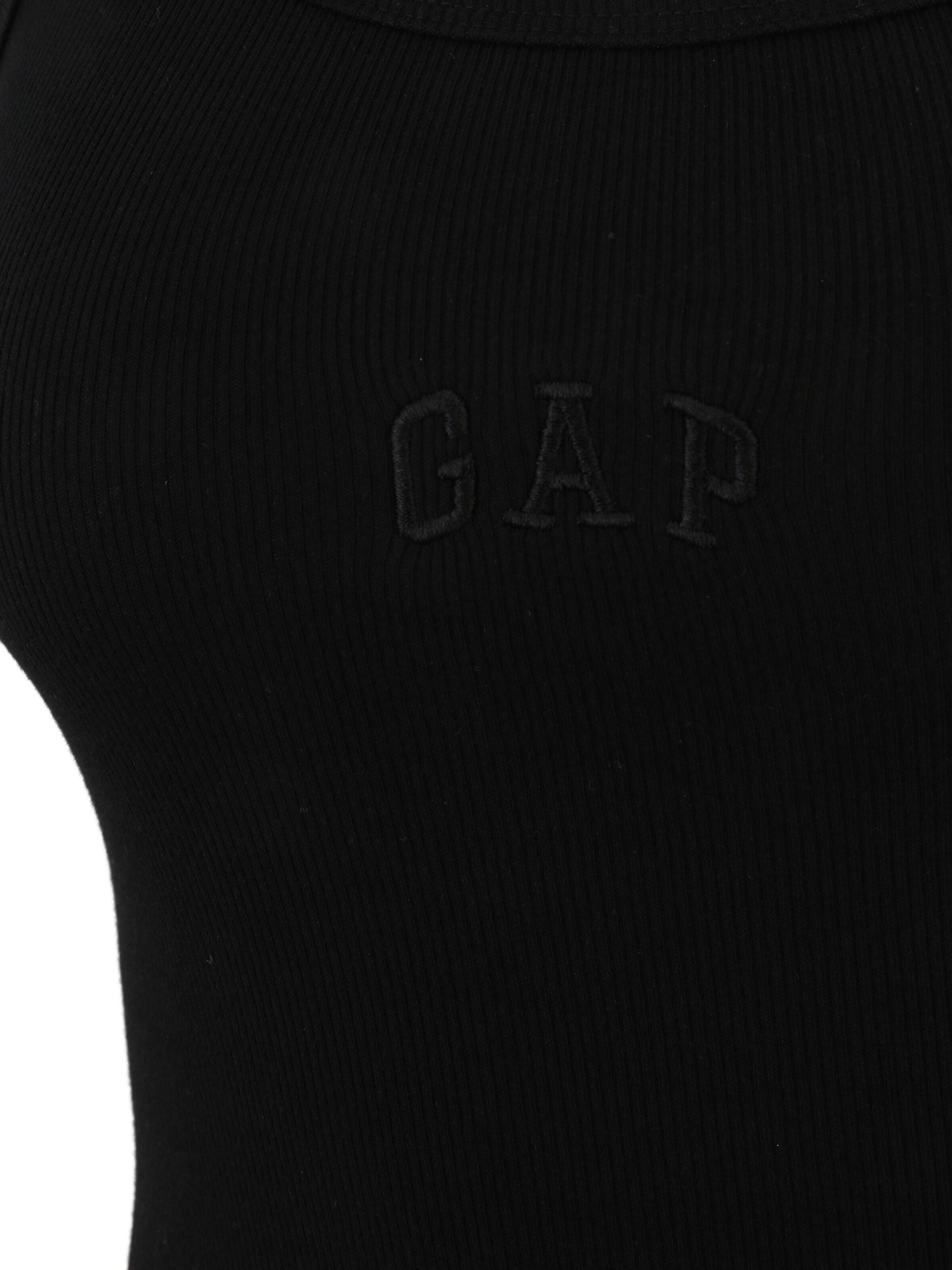 Top di Gap Tall in nero