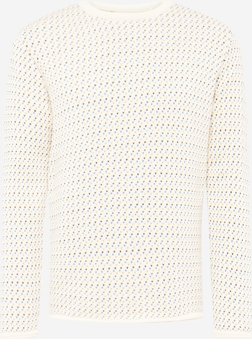 KnowledgeCotton Apparel Pullover in Weiß: predná strana