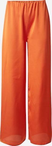 ABOUT YOU Wide Leg Housut 'Norina' värissä oranssi: etupuoli