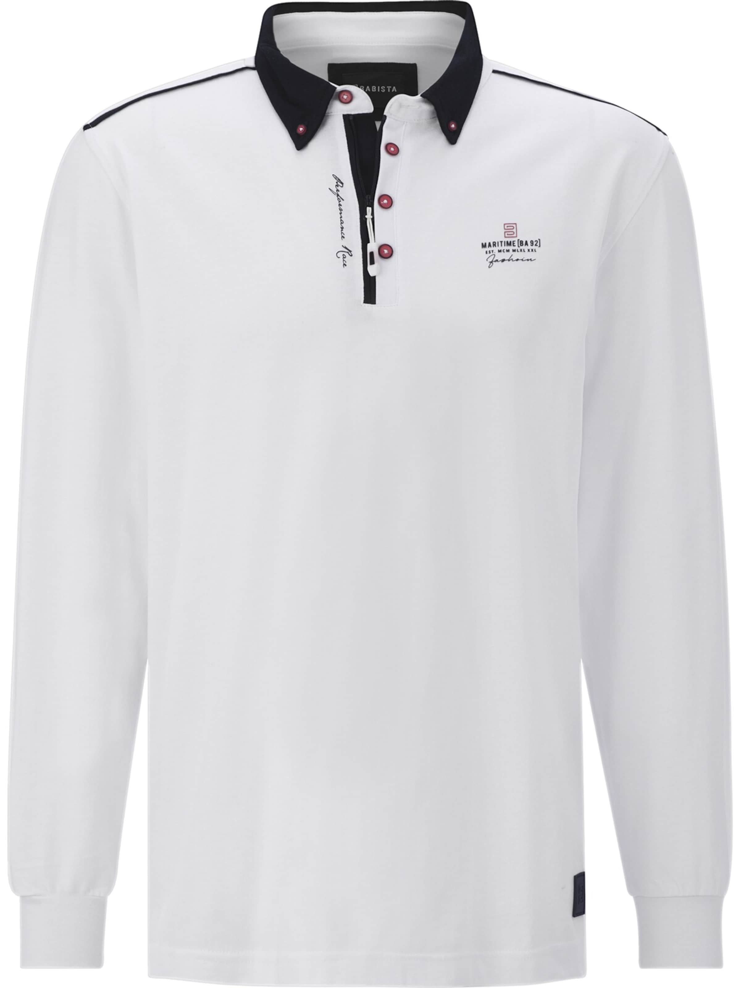 BABISTA Sweatshirt ' Modasole' in Weiß: Vorderseite