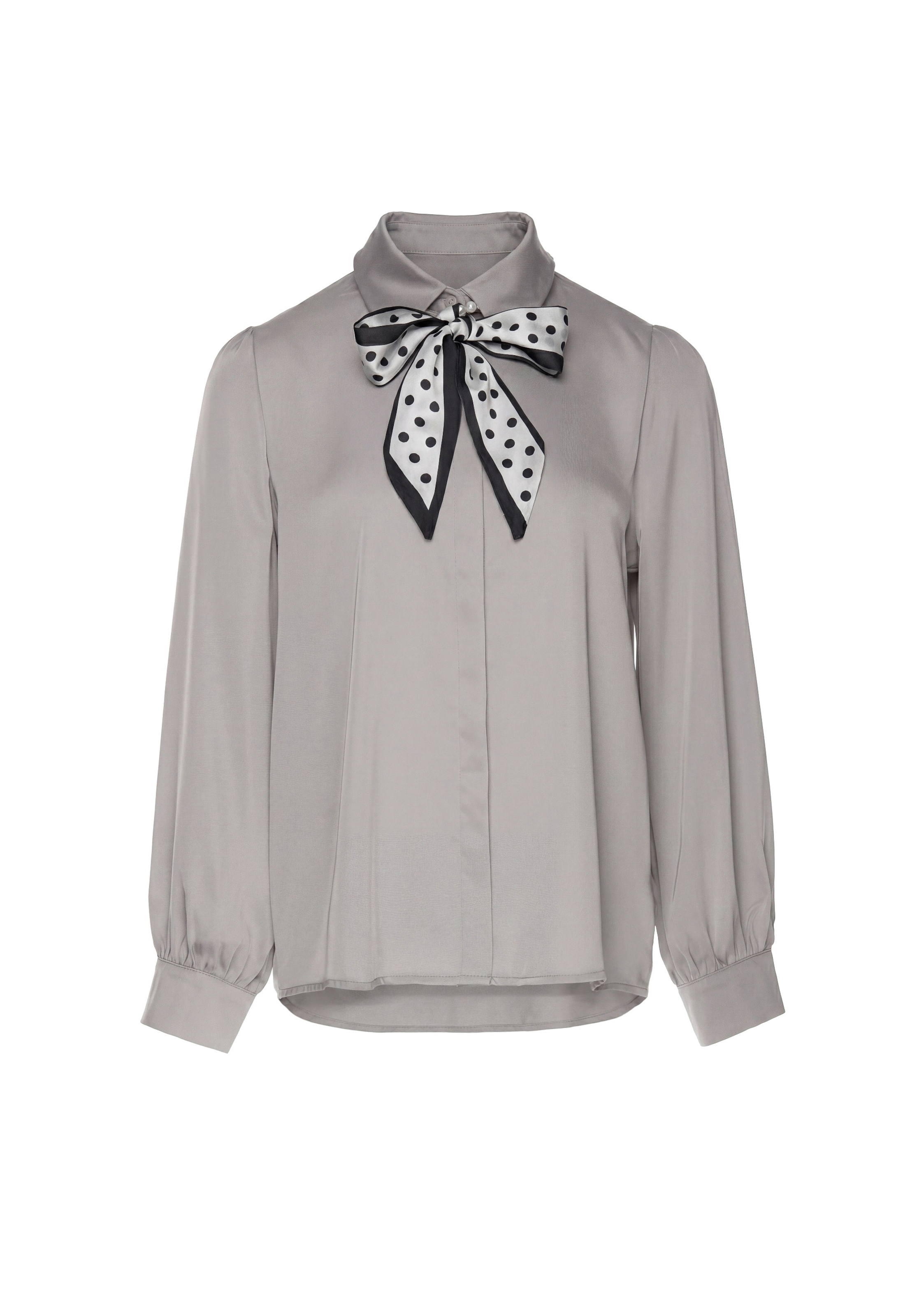 Chemisier usha BLACK LABEL en gris : devant