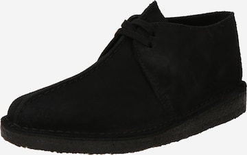 Clarks OriginalsChukka gležnjače 'Desert Trek' - crna boja: prednji dio
