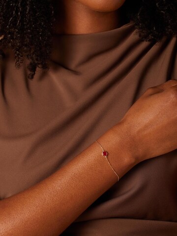 Bracelet 'Geburtsstein' Lucardi en or