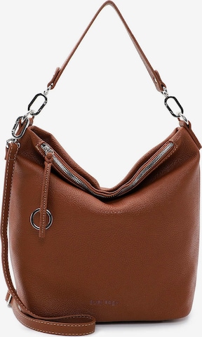 Suri Frey Pouch 'Debby' in Brown: front