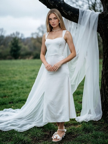 Hiccup Dress 'Midi' in White