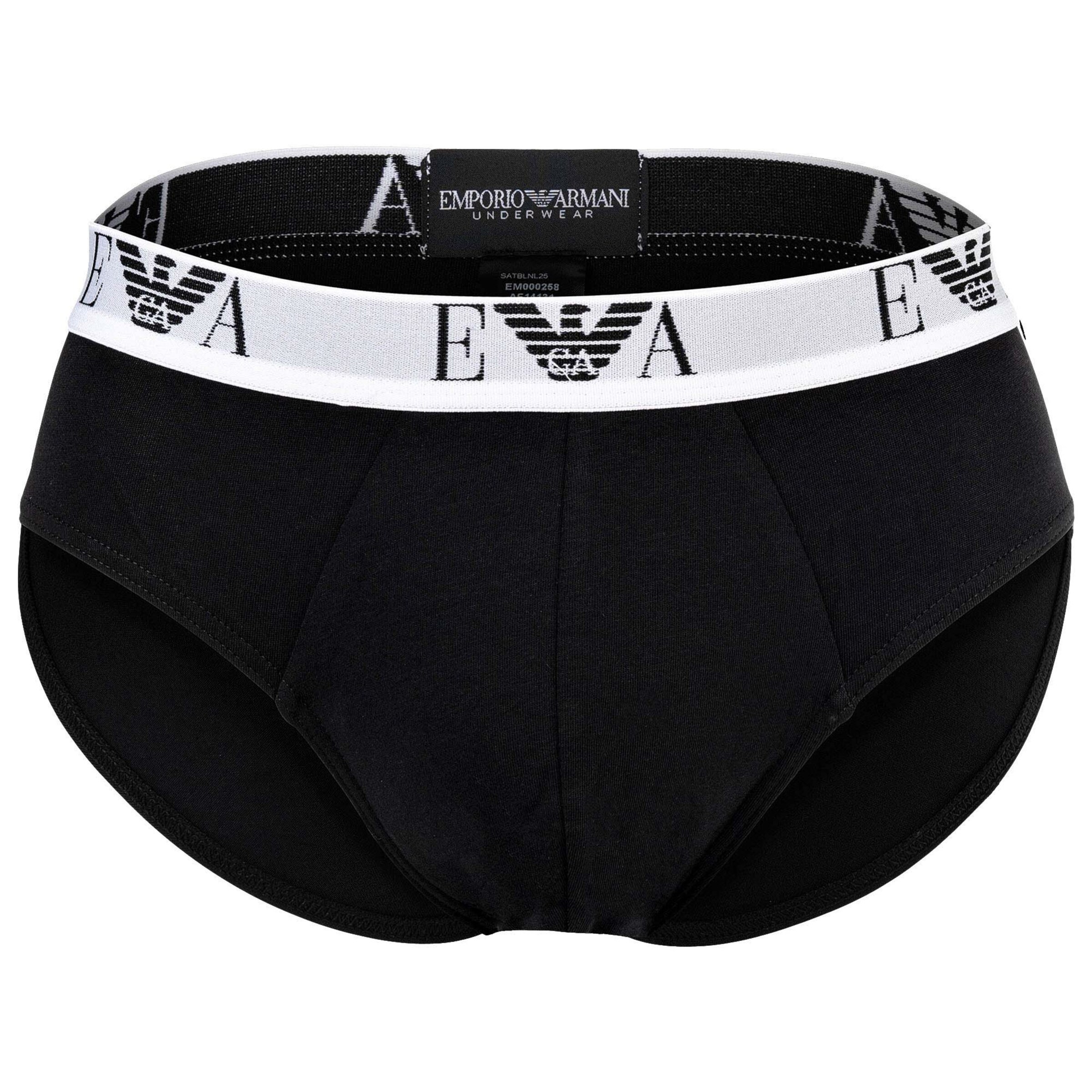 Emporio Armani Slip in Zwart